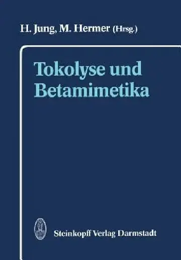 Cover of Tokolyse Und Betamimetika