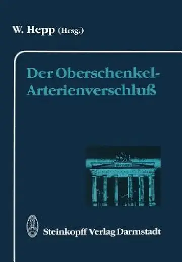 Cover of Der Oberschenkel-Arterienverschluß