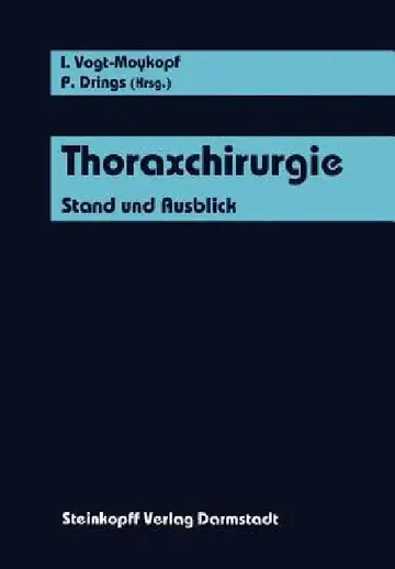Cover of Thoraxchirurgie