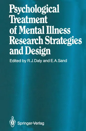Cover of Psychological Treatment of Mental Illness