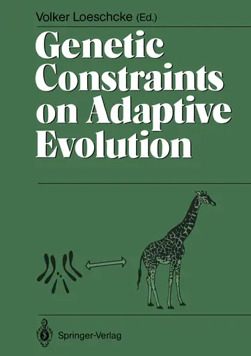 Cover of Genetic Constraints on Adaptive Evolution