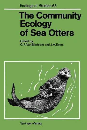Cover of The Community Ecology of Sea Otters