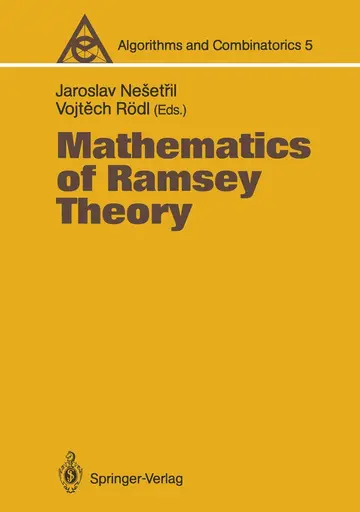 Cover of Mathematics of Ramsey Theory