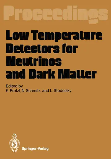 Cover of Low Temperature Detectors for Neutrinos and Dark Matter