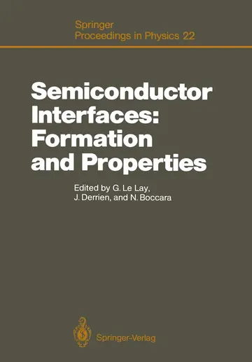 Cover of Semiconductor Interfaces