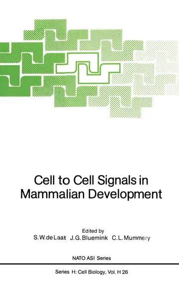 Cover of Cell to Cell Signals in Mammalian Development