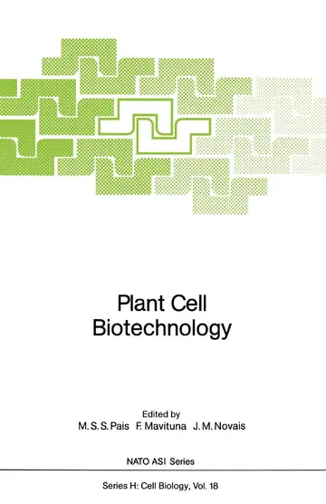 Cover of Plant Cell Biotechnology