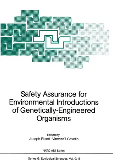 Cover of Safety Assurance for Environmental Introductions of Genetically-Engineered Organisms