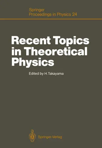 Cover of Recent Topics in Theoretical Physics