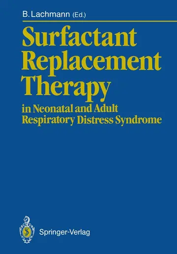 Cover of Surfactant Replacement Therapy