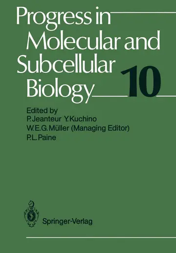 Cover of Progress in Molecular and Subcellular Biology