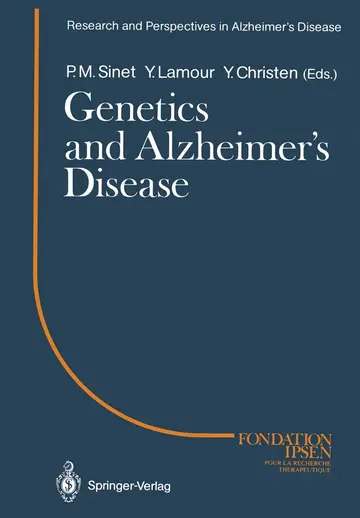 Cover of Genetics and Alzheimer’s Disease