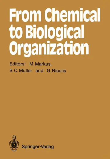 Cover of From Chemical to Biological Organization