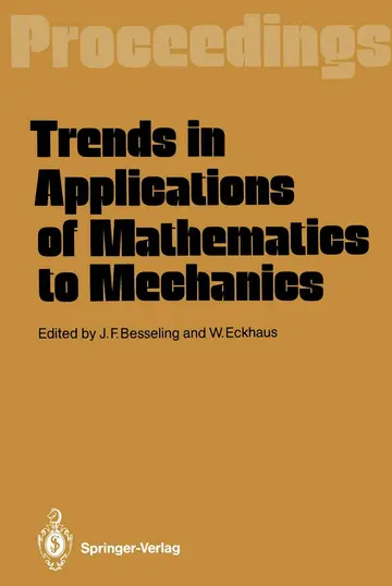 Cover of Trends in Applications of Mathematics to Mechanics