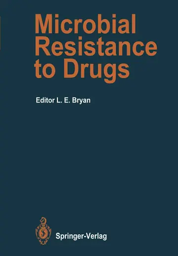 Cover of Microbial Resistance to Drugs