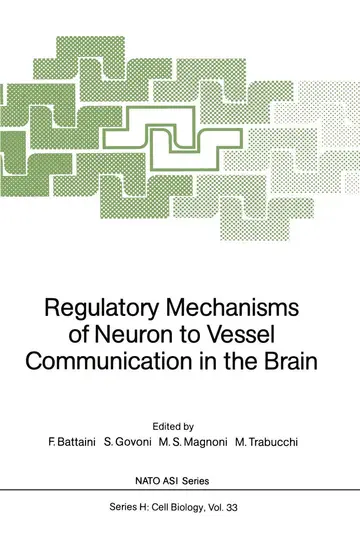 Cover of Regulatory Mechanisms of Neuron to Vessel Communication in the Brain