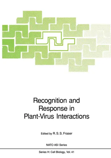 Cover of Recognition and Response in Plant-Virus Interactions