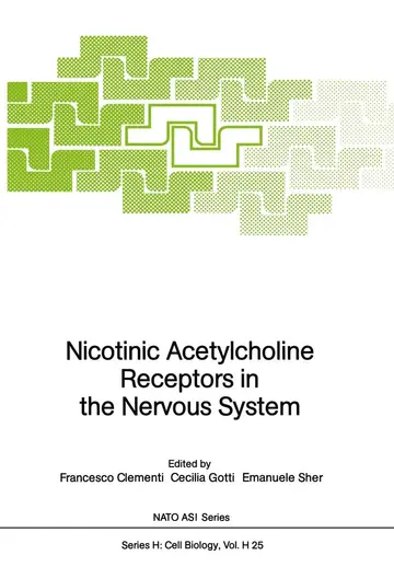 Cover of Nicotinic Acetylcholine Receptors in the Nervous System