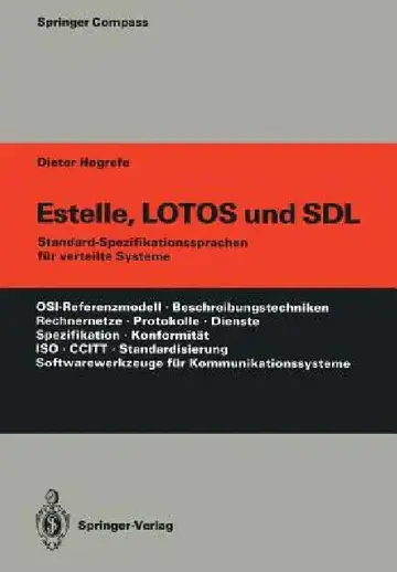 Cover of Estelle, Lotos Und Sdl