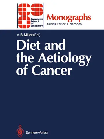 Cover of Diet and the Aetiology of Cancer