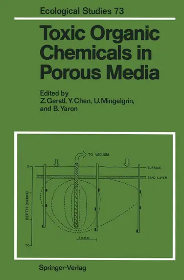 Cover of Toxic Organic Chemicals in Porous Media