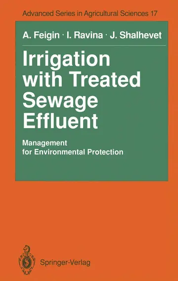 Cover of Irrigation with Treated Sewage Effluent