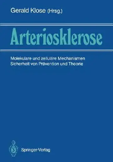 Cover of Arteriosklerose
