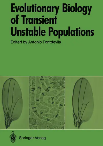 Cover of Evolutionary Biology of Transient Unstable Populations