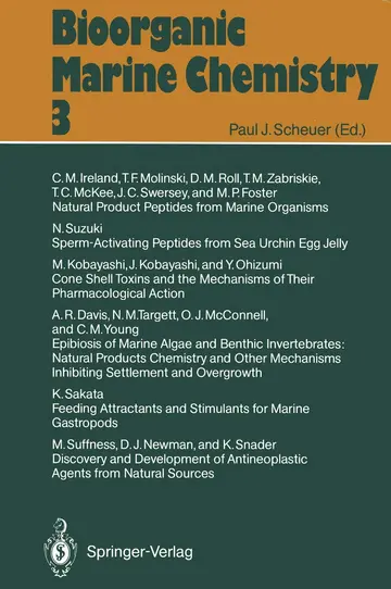 Cover of Bioorganic Marine Chemistry