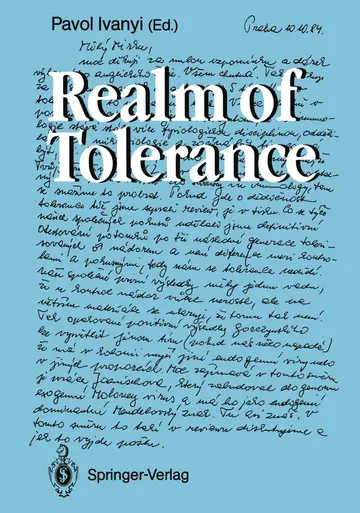Cover of Realm of Tolerance