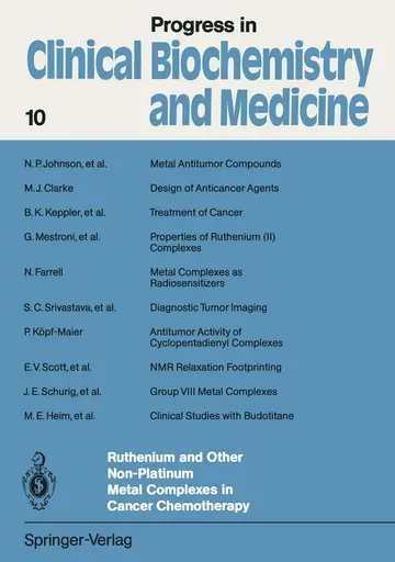 Cover of Ruthenium and Other Non-Platinum Metal Complexes in Cancer Chemotherapy