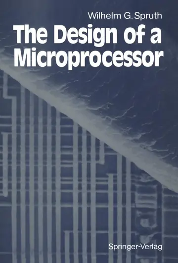 Cover of The Design of a Microprocessor
