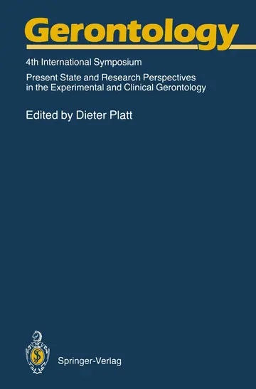 Cover of Gerontology