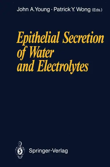 Cover of Epithelial Secretion of Water and Electrolytes