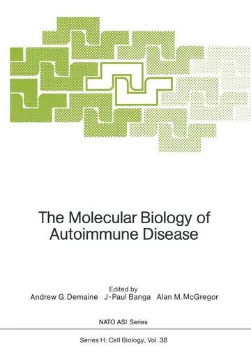 Cover of The Molecular Biology of Autoimmune Disease