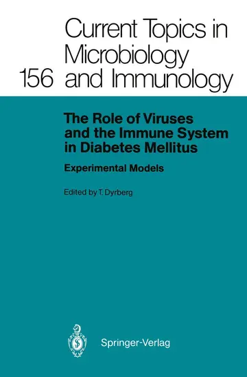 Cover of The Role of Viruses and the Immune System in Diabetes Mellitus