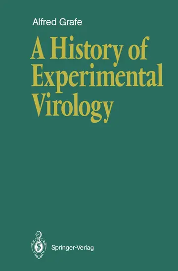 Cover of A History of Experimental Virology