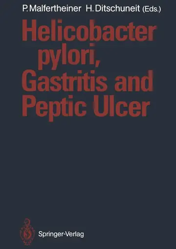 Cover of Helicobacter pylori, Gastritis and Peptic Ulcer