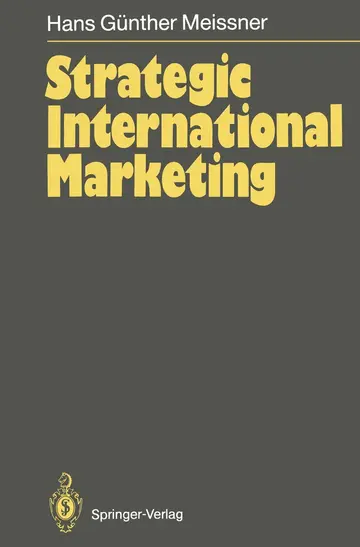Cover of Strategic International Marketing