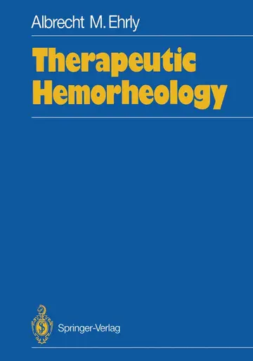 Cover of Therapeutic Hemorheology