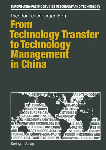 Cover of From Technology Transfer to Technology Management in China