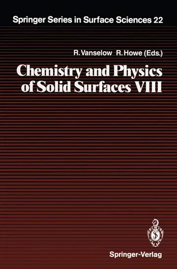 Cover of Chemistry and Physics of Solid Surfaces VIII