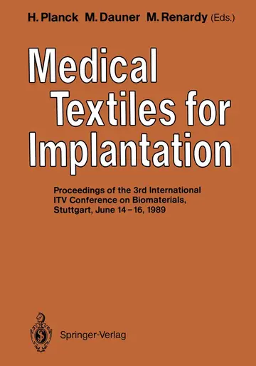 Cover of Medical Textiles for Implantation