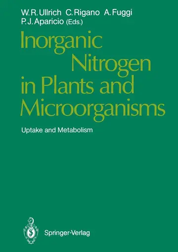 Cover of Inorganic Nitrogen in Plants and Microorganisms