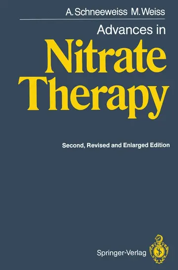 Cover of Advances in Nitrate Therapy