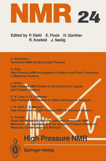 Cover of High Pressure Nmr