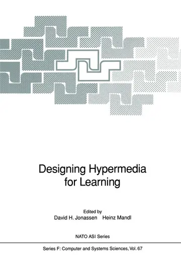 Cover of Designing Hypermedia for Learning