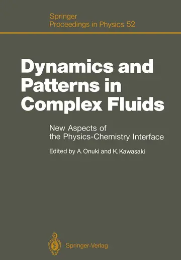 Cover of Dynamics and Patterns in Complex Fluids