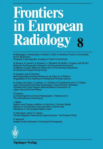 Cover of Frontiers in European Radiology