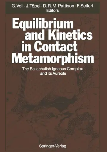 Cover of Equilibrium and Kinetics in Contact Metamorphism